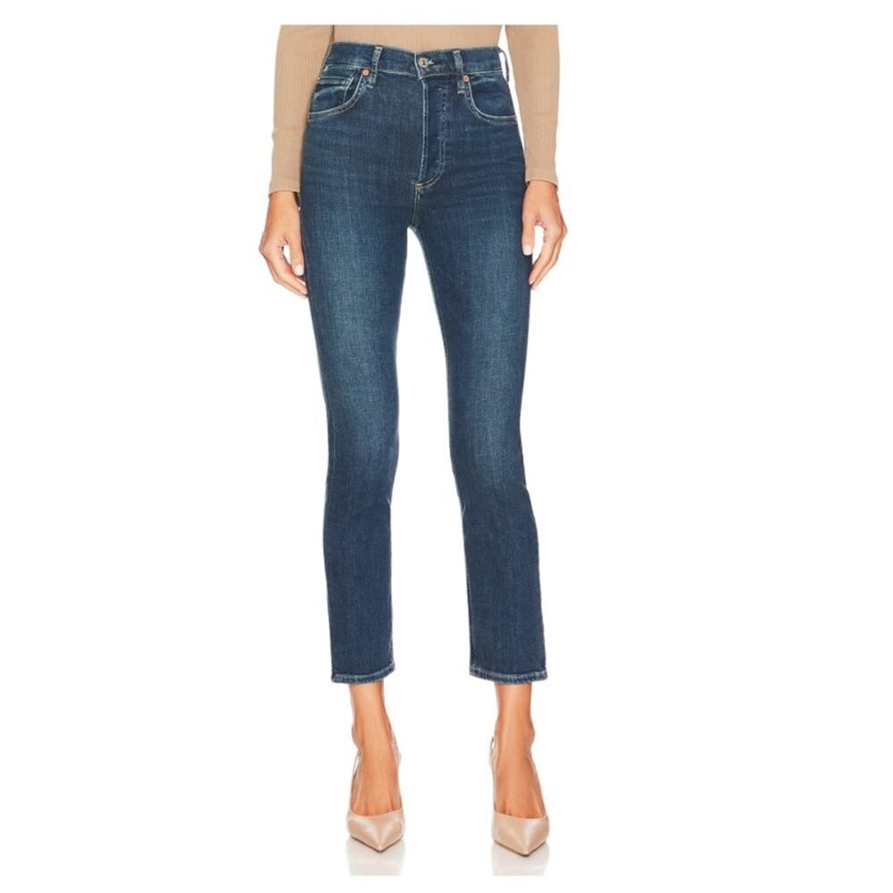 CITIZENS OF HUMANITY Jolene Vintage Slim High Rise Jeans Undercurrent Size 27
